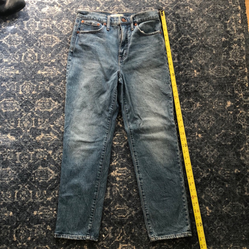 Madewell classic straight jean, excellent condition